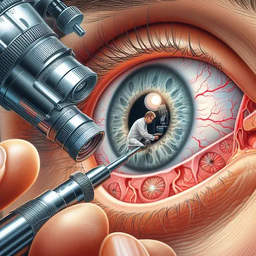 Metáfora de oftalmoscopia
